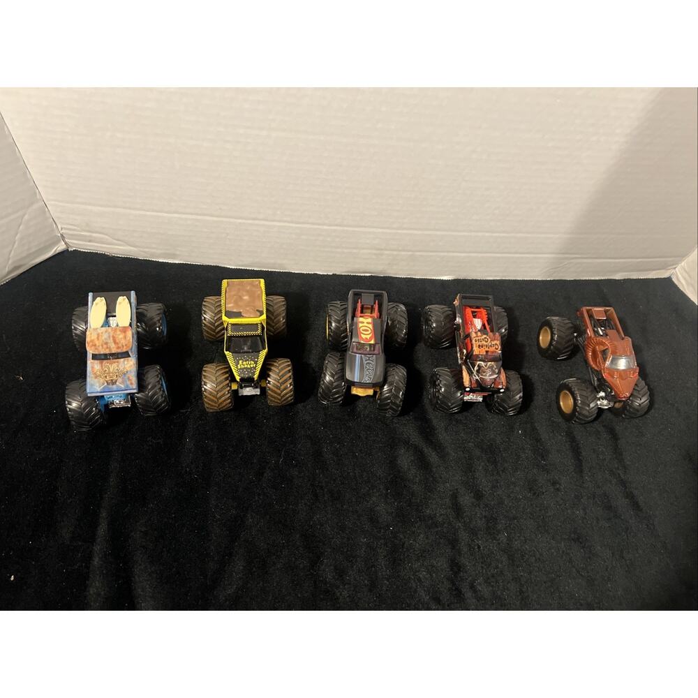 Lot Of 5 Hot Wheels Jam Trucks #3